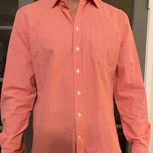 Large Pink Brand Men’s Dress Shirt